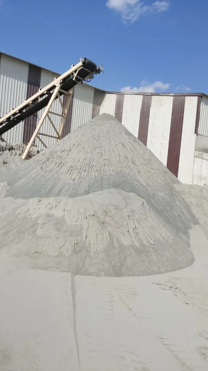 Plastering Sand Conical Pile